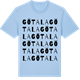 Blue Soul t-shirt med Götala ordlek t-shirt