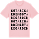 Pink Cotton t-shirt med Götaregården ordlek t-shirt