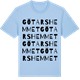 Blue Soul t-shirt med Götarshemmet ordlek t-shirt
