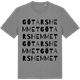 Mid Heather Gray t-shirt med Götarshemmet ordlek t-shirt