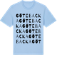 Blue Soul t-shirt med Götebacka ordlek t-shirt