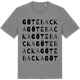 Mid Heather Gray t-shirt med Götebacka ordlek t-shirt