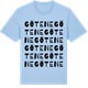 Blue Soul t-shirt med Götene ordlek t-shirt
