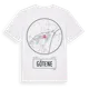 White t-shirt med Götene t-shirt