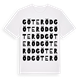 Göteröd ordlek t-shirt