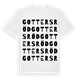 Gottersröd ordlek t-shirt