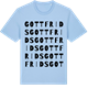Blue Soul t-shirt med Gottfrids ordlek t-shirt