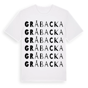 Gråbacka ordlek t-shirt – ekologisk bomull t-shirt från Pinshirt
