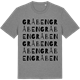 Mid Heather Gray t-shirt med Gråben ordlek t-shirt