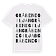 Gråbenegiljan ordlek t-shirt