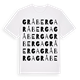 Gråberga ordlek t-shirt
