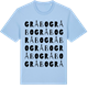 Blue Soul t-shirt med Gråbo ordlek t-shirt