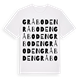 Gråboden ordlek t-shirt