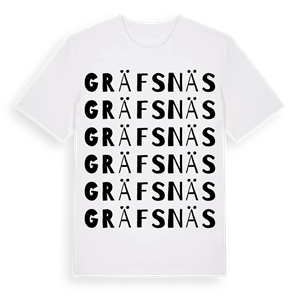 Gräfsnäs ordlek t-shirt – ekologisk bomull t-shirt från Pinshirt