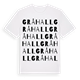 Gråhall ordlek t-shirt