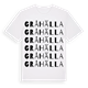 Gråhälla ordlek t-shirt