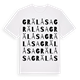 Grälåsa ordlek t-shirt