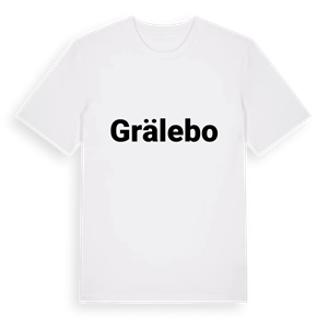 Grälebo fetstil t-shirt – ekologisk bomull t-shirt från Pinshirt