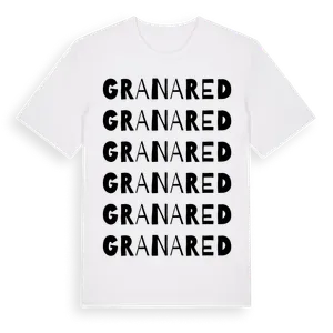 Granared ordlek t-shirt – ekologisk bomull t-shirt från Pinshirt