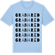 Blue Soul t-shirt med Granared ordlek t-shirt