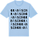Blue Soul t-shirt med Granåsen ordlek t-shirt