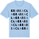 Blue Soul t-shirt med Granbacka ordlek t-shirt