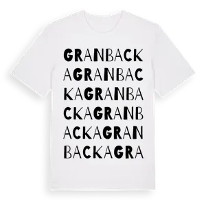 Granbacka ordlek t-shirt – ekologisk bomull t-shirt från Pinshirt