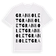 Granbolet ordlek t-shirt