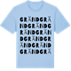Blue Soul t-shirt med Gränd ordlek t-shirt