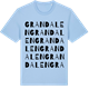 Blue Soul t-shirt med Grandalen ordlek t-shirt