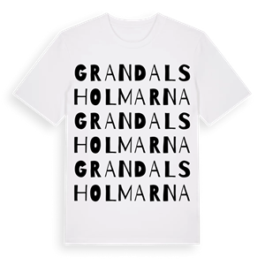 Grandalsholmarna ordlek t-shirt – ekologisk bomull t-shirt från Pinshirt