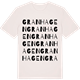 Vintage White t-shirt med Granhagen ordlek t-shirt