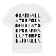 Granhallatorp ordlek t-shirt