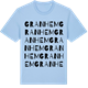 Blue Soul t-shirt med Granhem ordlek t-shirt