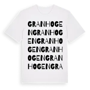 Granhogen ordlek t-shirt – ekologisk bomull t-shirt från Pinshirt
