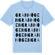 Blue Soul t-shirt med Granhögen ordlek t-shirt