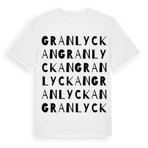 Granlyckan ordlek t-shirt – ekologisk bomull t-shirt från Pinshirt
