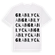 Granlyckan ordlek t-shirt