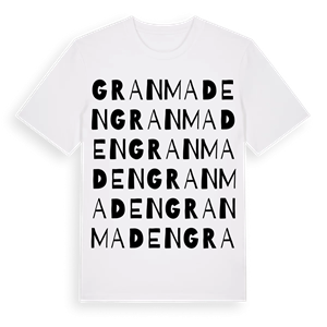 Granmaden ordlek t-shirt – ekologisk bomull t-shirt från Pinshirt