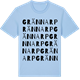 Blue Soul t-shirt med Grännarp ordlek t-shirt