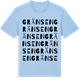 Blue Soul t-shirt med Gränsen ordlek t-shirt