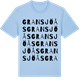 Blue Soul t-shirt med Gransjöås ordlek t-shirt