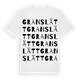 Granslätt ordlek t-shirt