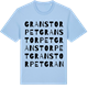 Blue Soul t-shirt med Granstorpet ordlek t-shirt