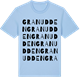 Blue Soul t-shirt med Granudden ordlek t-shirt