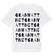 Granvattnet ordlek t-shirt