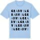 Blue Soul t-shirt med Granvik ordlek t-shirt