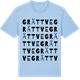Blue Soul t-shirt med Grättve ordlek t-shirt