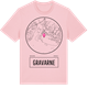 Pink Cotton t-shirt med Gravarne t-shirt