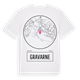 White t-shirt med Gravarne t-shirt